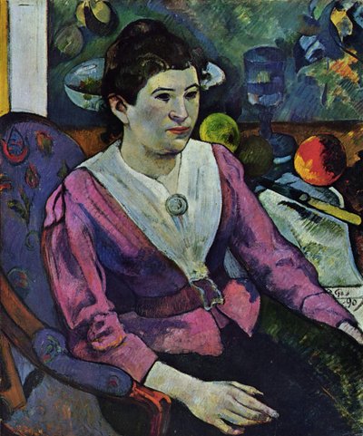 Portrait de Marie Derrien Lagadu - Paul Gauguin